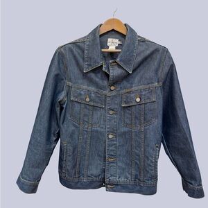 Y2K Calvin Klein Oversized Denim Jacket. Small.